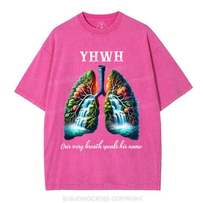 YHWH Christian Washed T-Shirt