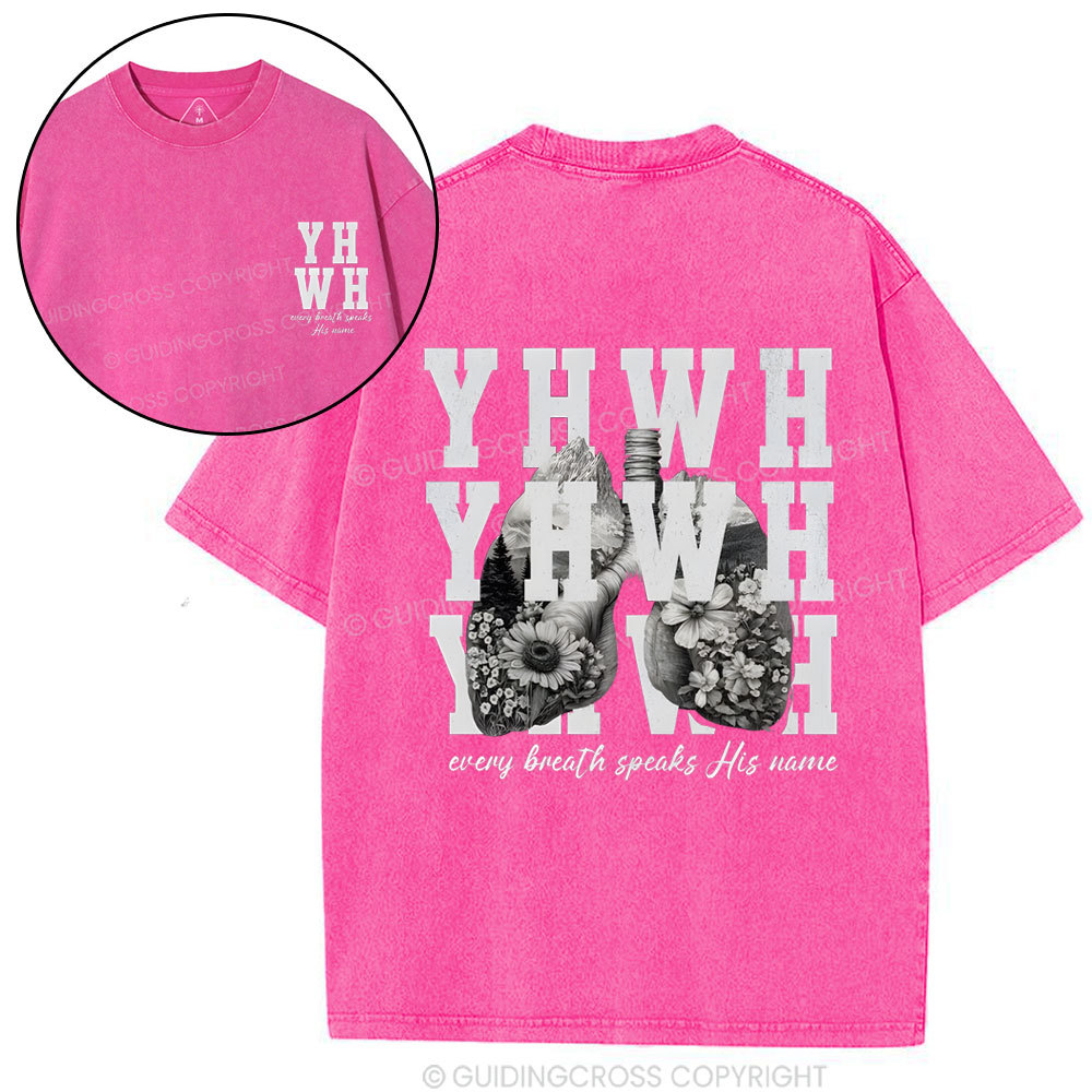 YHWH Christian Washed T-Shirt