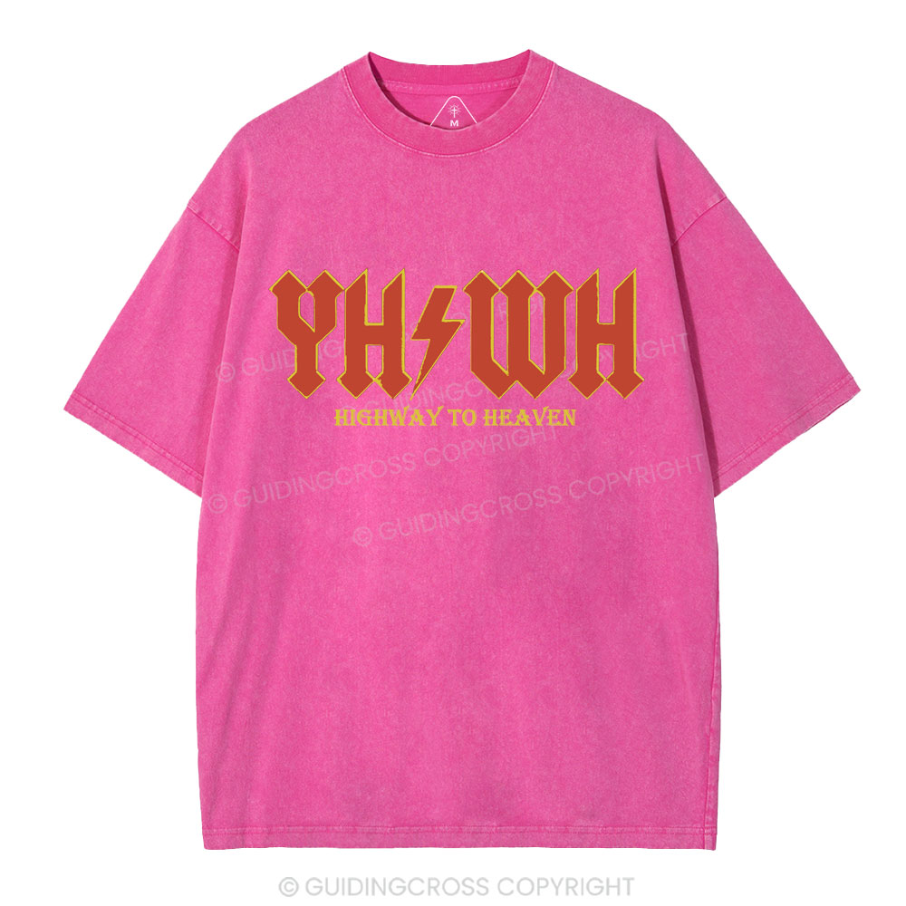 YHWH Christian Washed T-Shirt