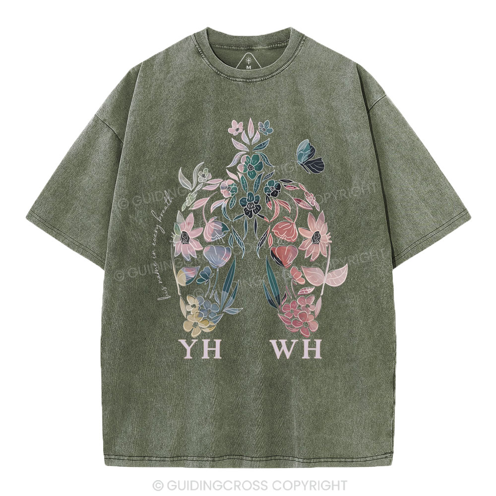 YHWH Christian Washed T-Shirt