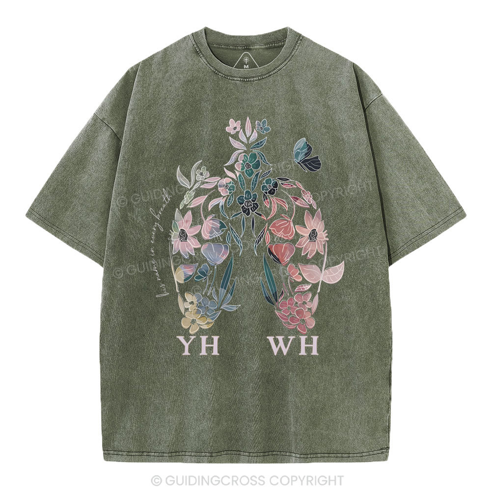 YHWH Christian Washed T-Shirt