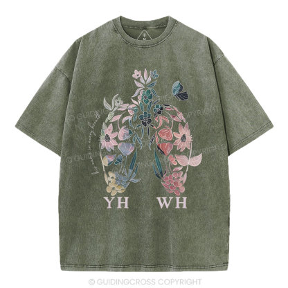 YHWH Christian Washed T-Shirt