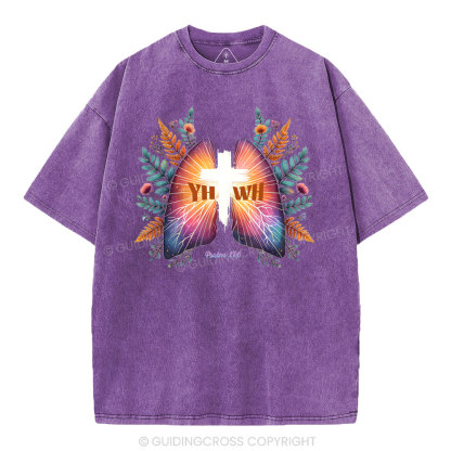 YHWH Christian Washed T-Shirt