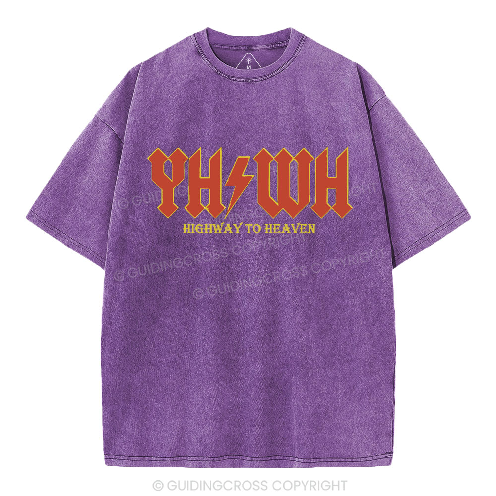 YHWH Christian Washed T-Shirt