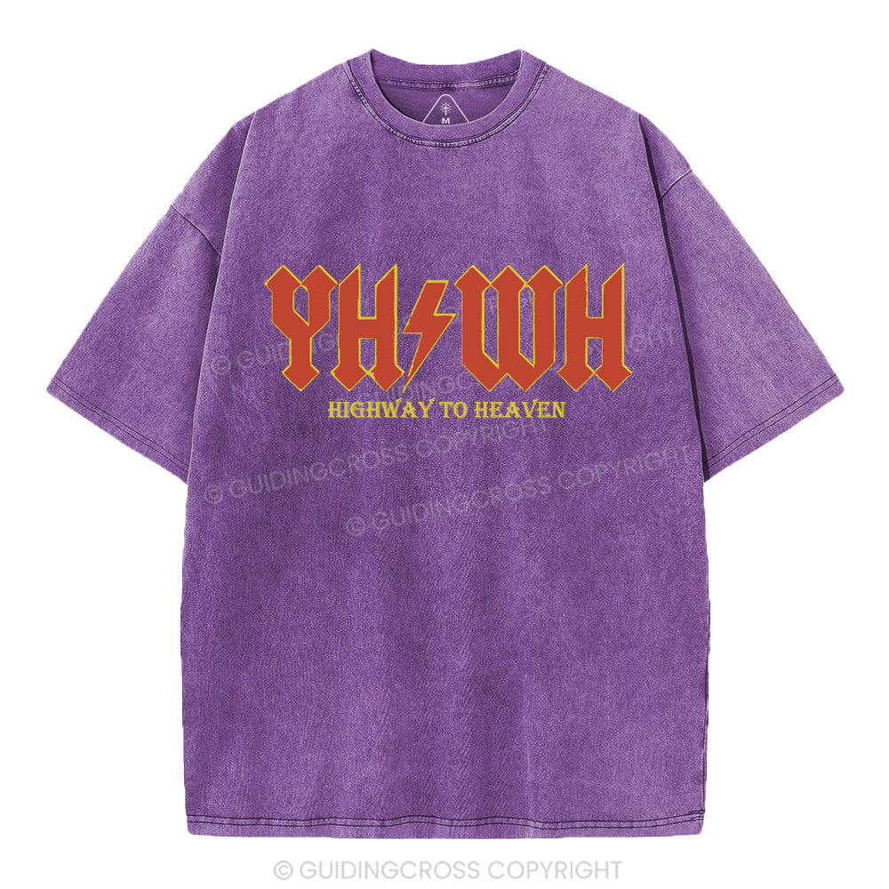 YHWH Christian Washed T-Shirt