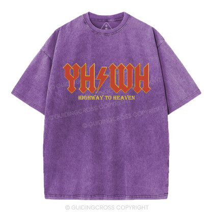 YHWH Christian Washed T-Shirt