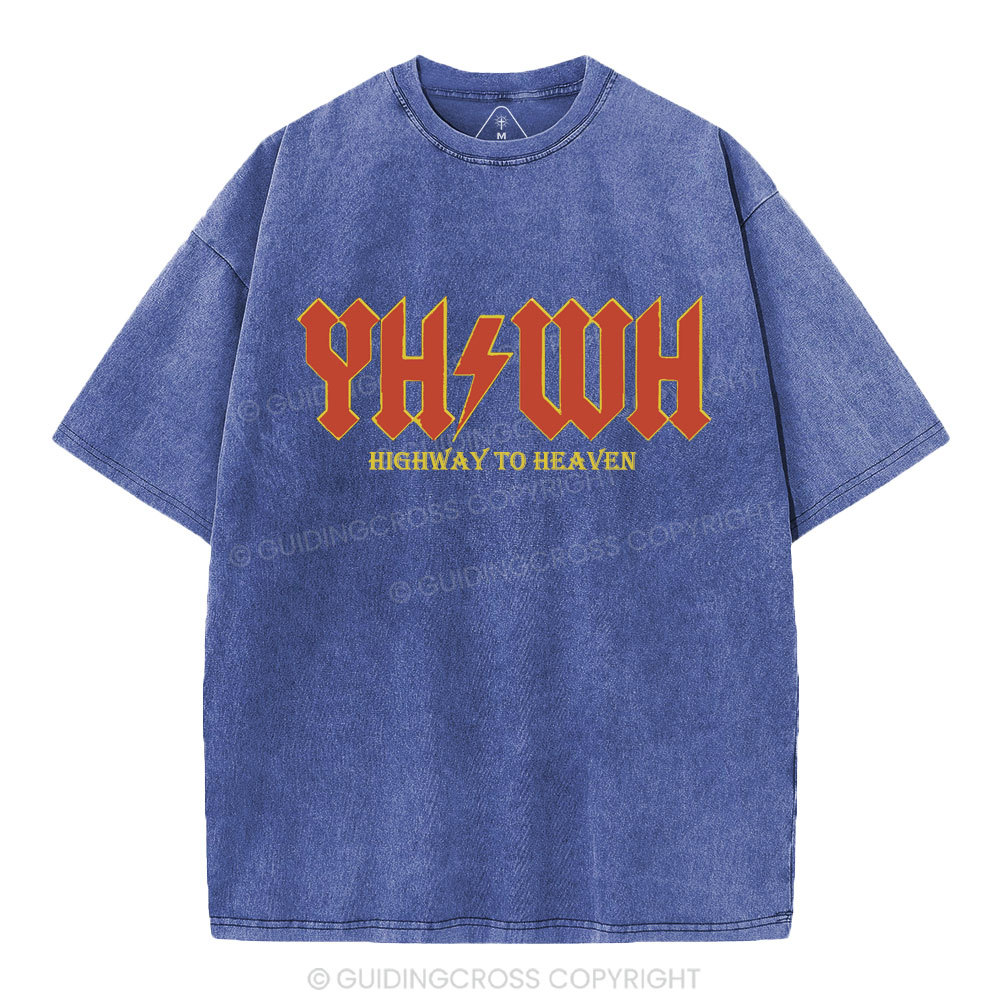 YHWH Christian Washed T-Shirt