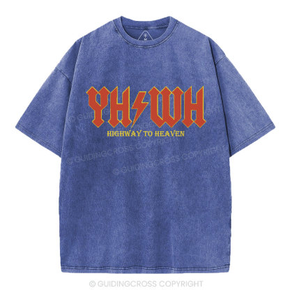 YHWH Christian Washed T-Shirt