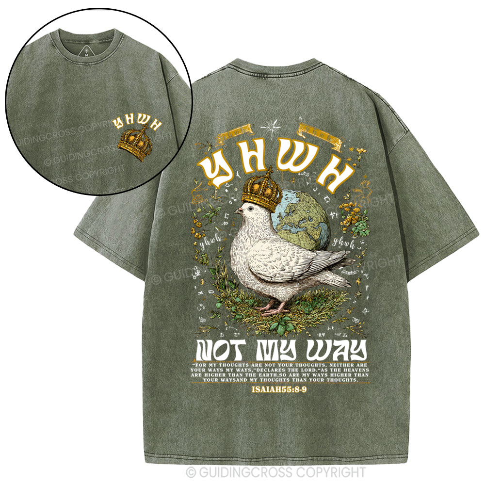 YHWH Christian Washed T-Shirt