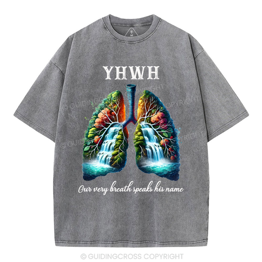 YHWH Christian Washed T-Shirt