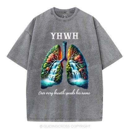 YHWH Christian Washed T-Shirt