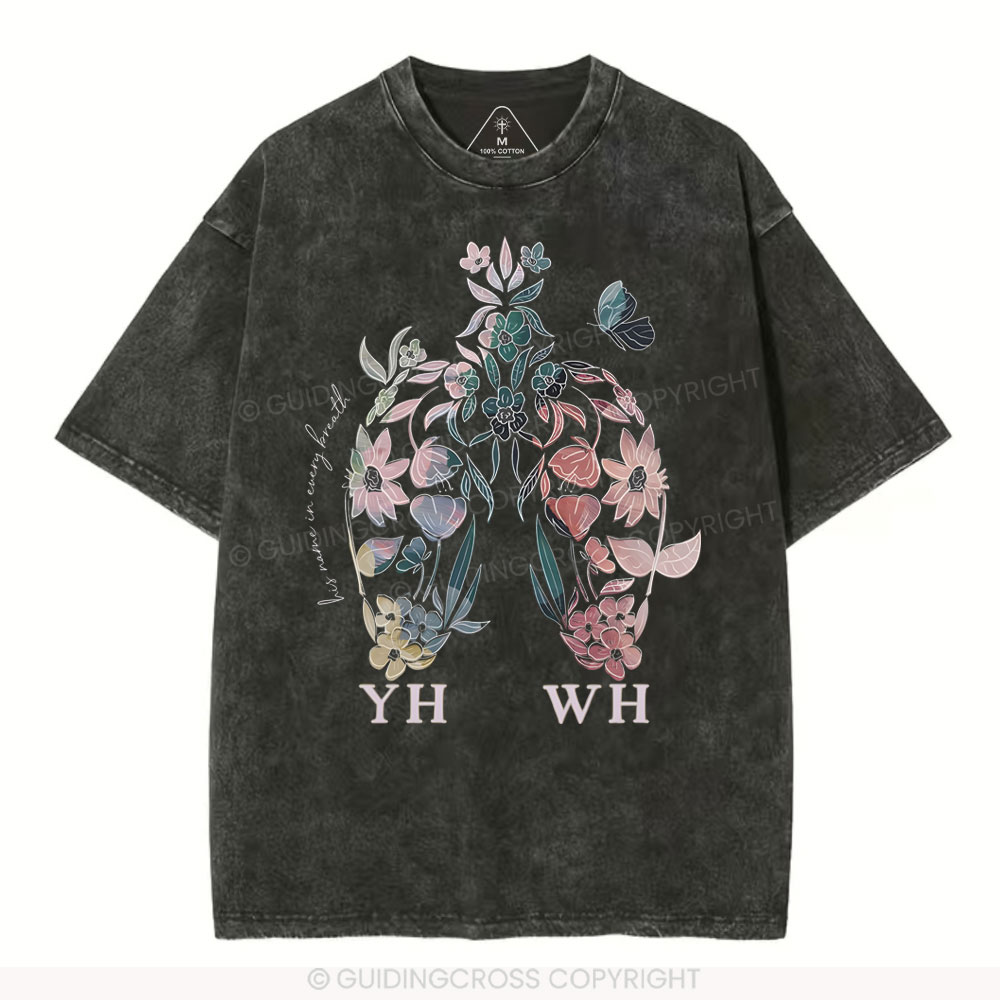 YHWH Christian Washed T-Shirt