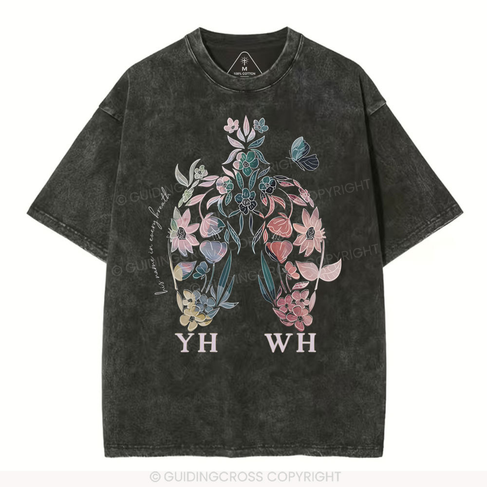YHWH Christian Washed T-Shirt