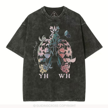 YHWH Christian Washed T-Shirt