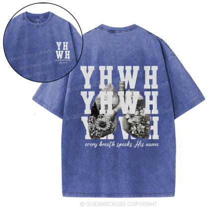 YHWH Christian Washed T-Shirt