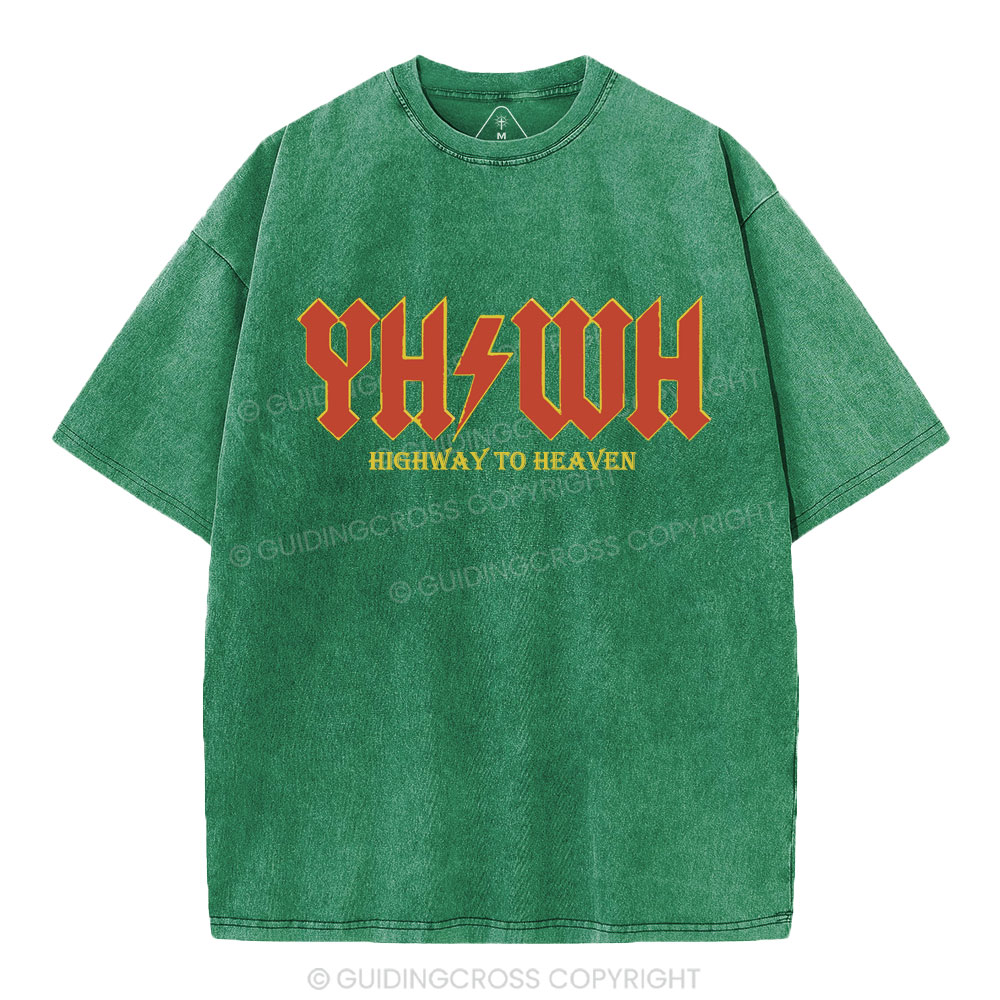 YHWH Christian Washed T-Shirt