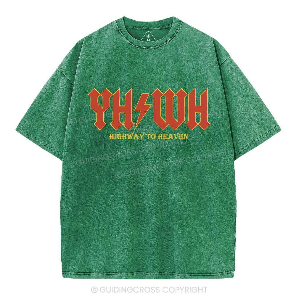 YHWH Christian Washed T-Shirt