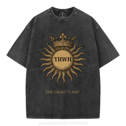 YHWH Christian Washed T-Shirt