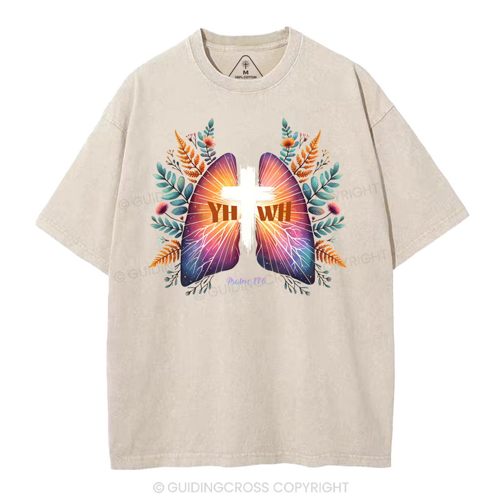 YHWH Christian Washed T-Shirt