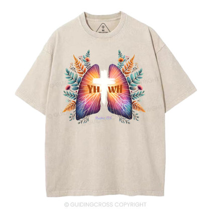 YHWH Christian Washed T-Shirt