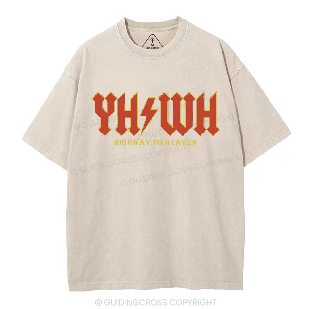 YHWH Christian Washed T-Shirt