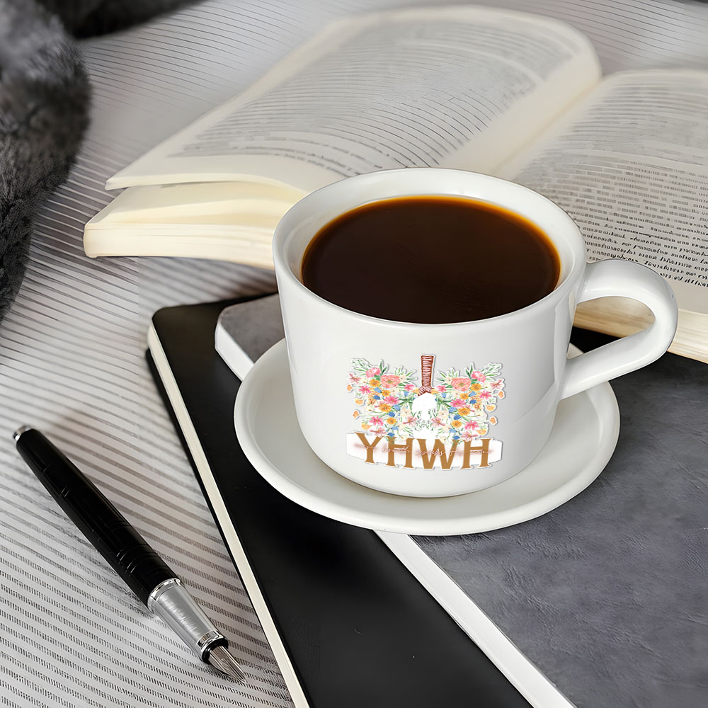 YHWH Every Breath Speaks His Name Christian Stickers