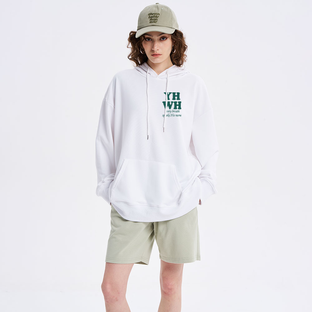 YHWH Every Breath Speaks His Name Classic Hoodie