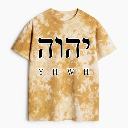 YHWH Heavy Cotton Tie Dye T-Shirt