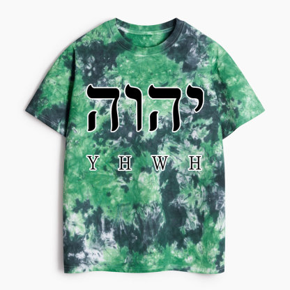 YHWH Heavy Cotton Tie Dye T-Shirt