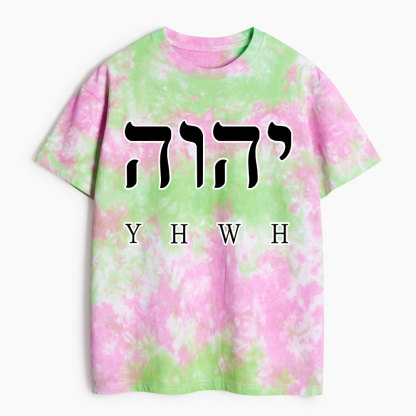 YHWH Heavy Cotton Tie Dye T-Shirt