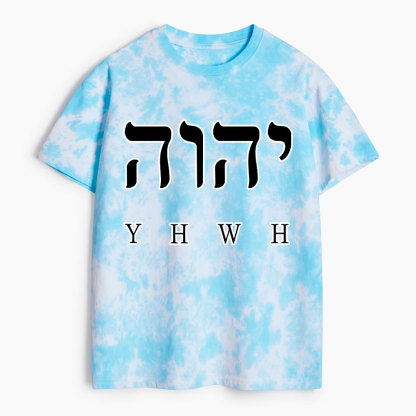 YHWH Heavy Cotton Tie Dye T-Shirt