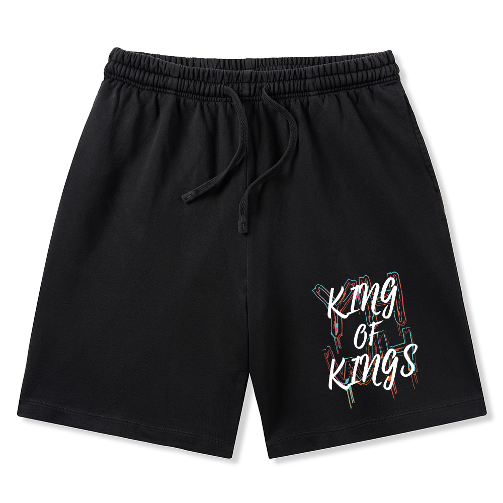 YHWH King Of Kings Christian Washed Shorts