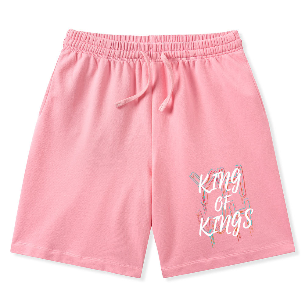 YHWH King Of Kings Christian Washed Shorts