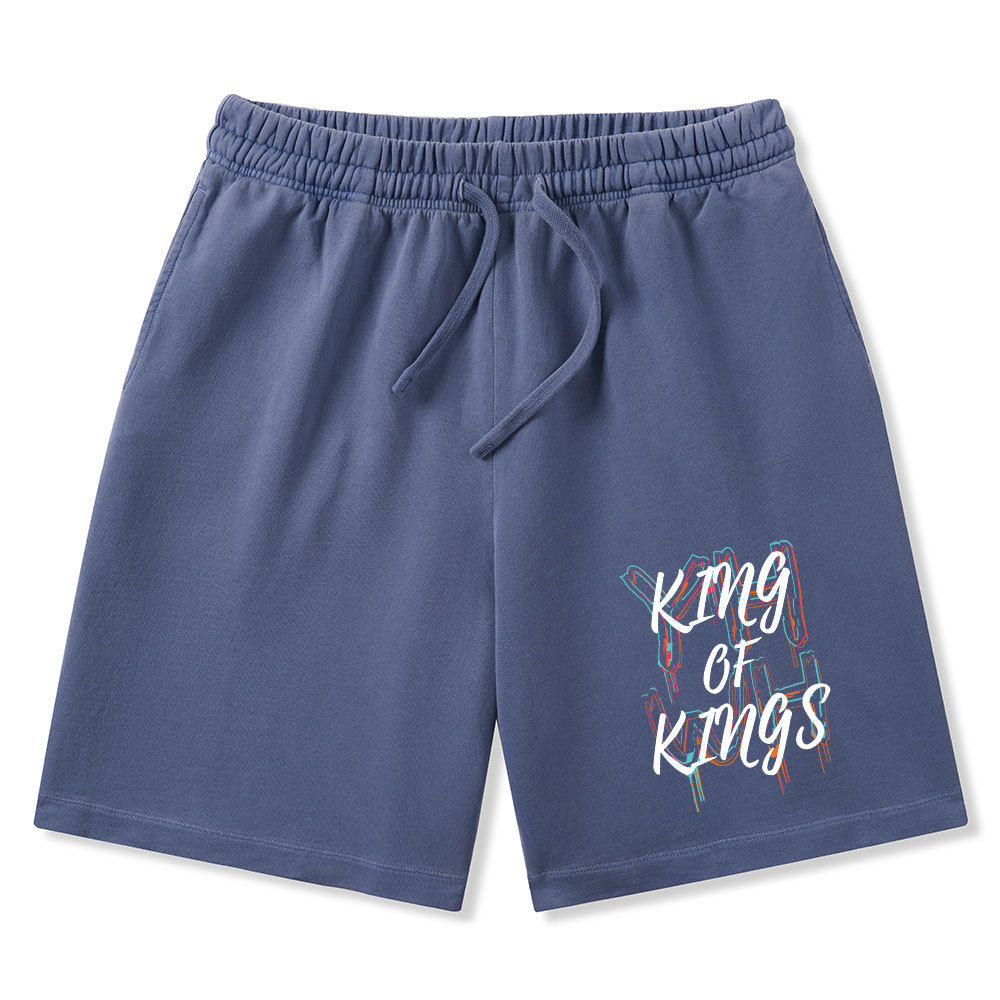 YHWH King Of Kings Christian Washed Shorts