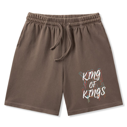 YHWH King Of Kings Christian Washed Shorts