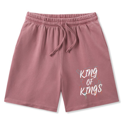 YHWH King Of Kings Christian Washed Shorts