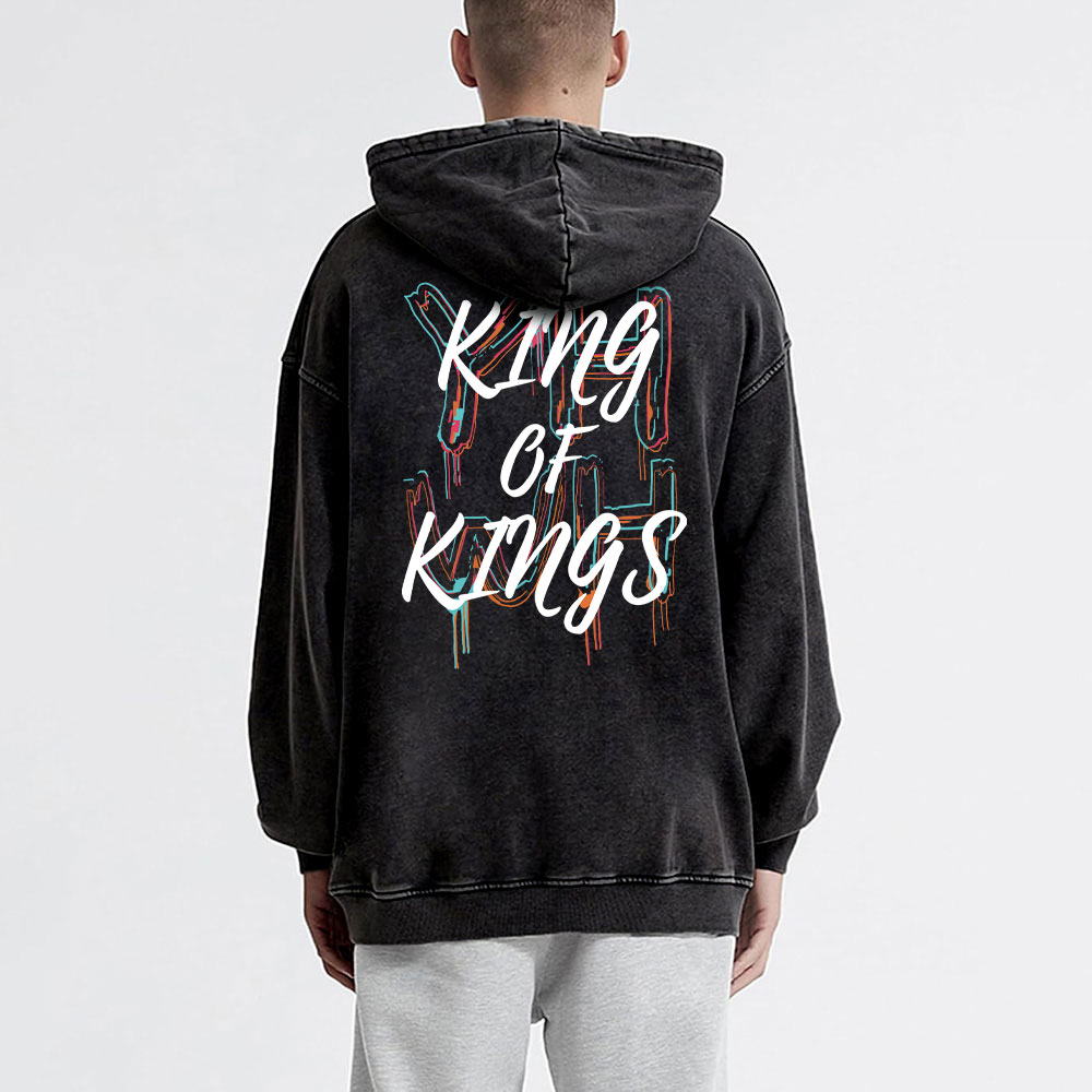 YHWH King Of Kings Christian Washed T-Shirt