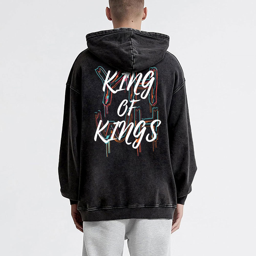 YHWH King Of Kings Christian Washed T-Shirt