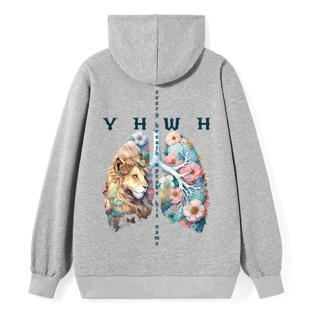 YHWH Lion Classic Christian Hoodie