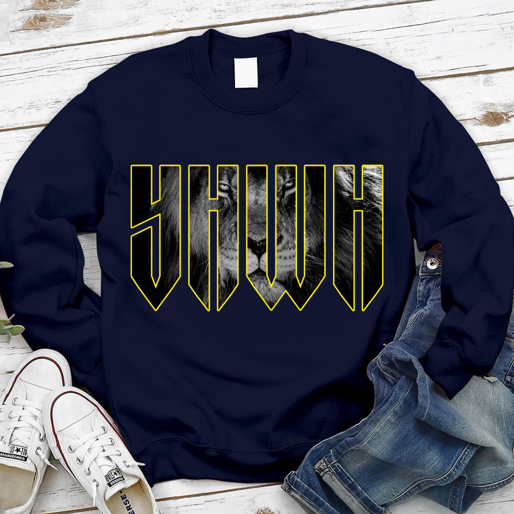 YHWH Lion Of Judah Christian Sweatshirt