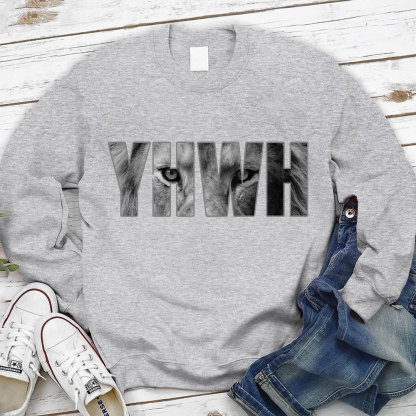 YHWH Lion Of Judah Christian Sweatshirt