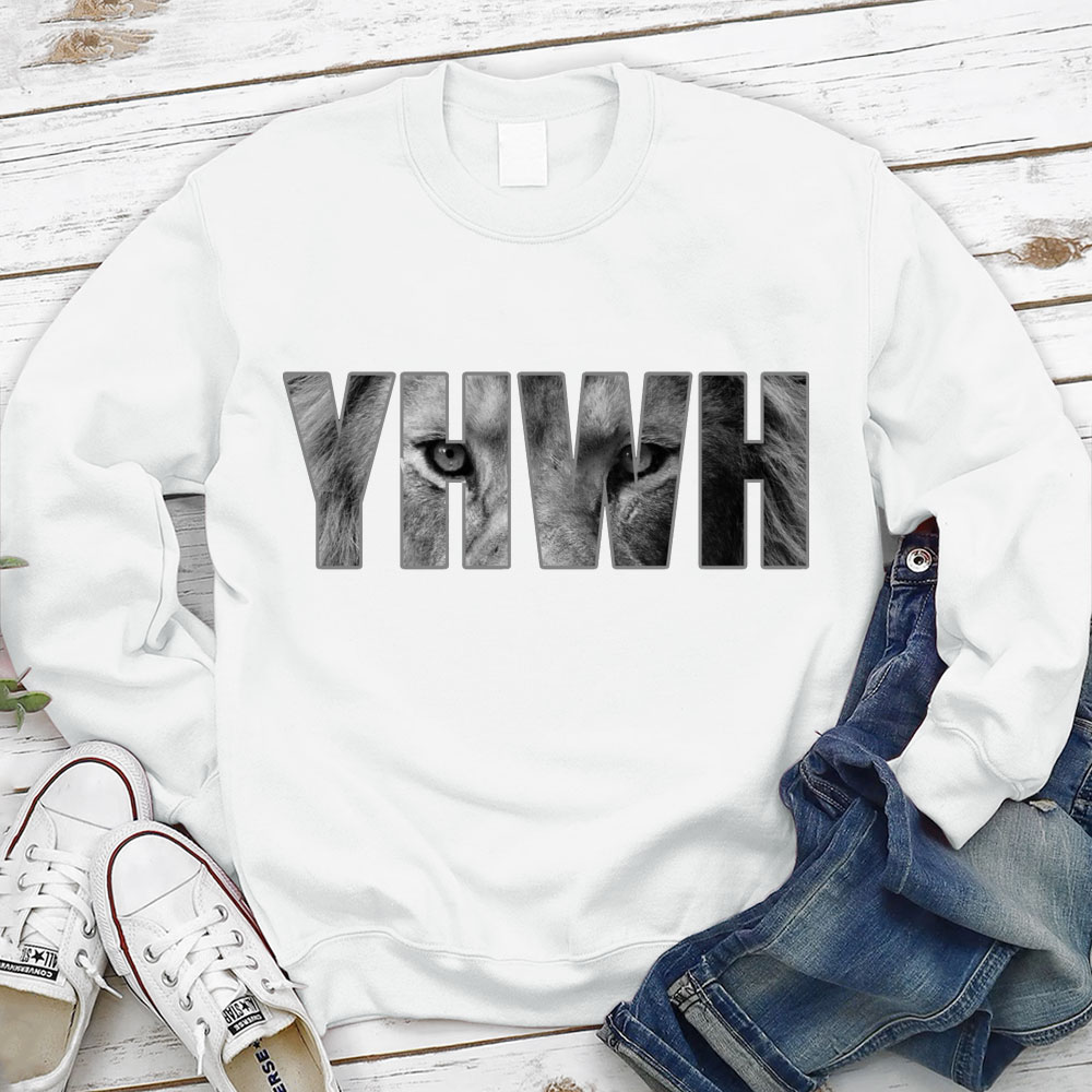 YHWH Lion Of Judah Christian Sweatshirt