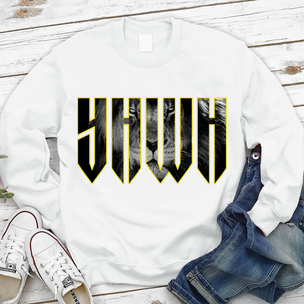 YHWH Lion Of Judah Christian Sweatshirt