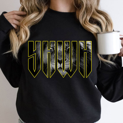 YHWH Lion Of Judah Christian Sweatshirt