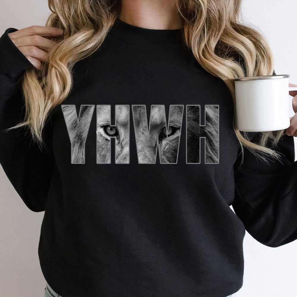YHWH Lion Of Judah Christian Sweatshirt