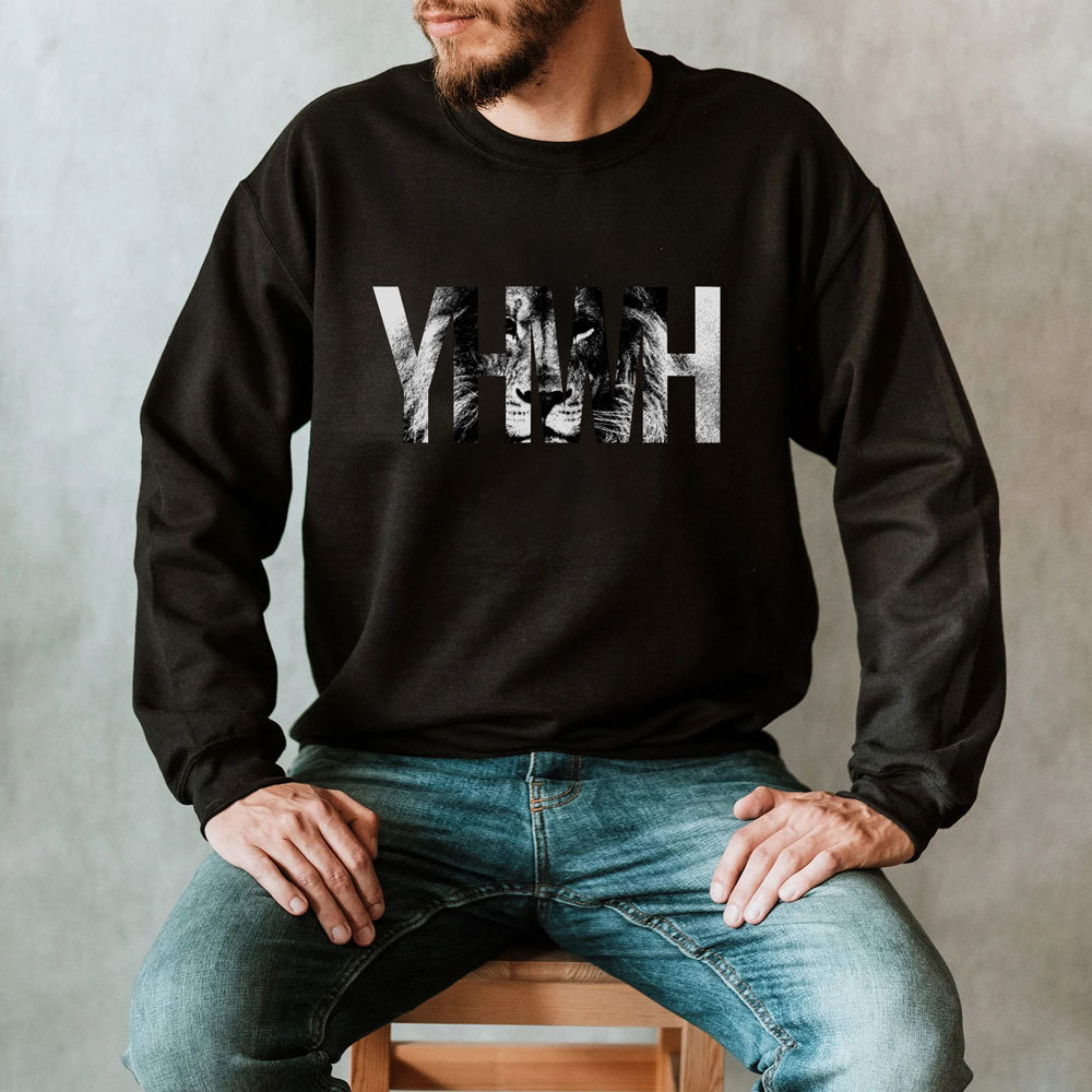YHWH Lion Of Judah Christian Sweatshirt