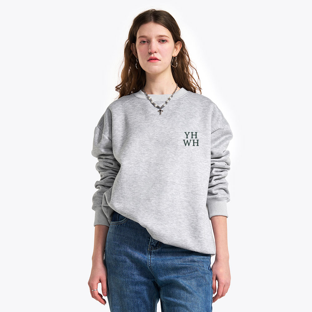 YHWH Nature Lung Christian Fleece Sweatshirt