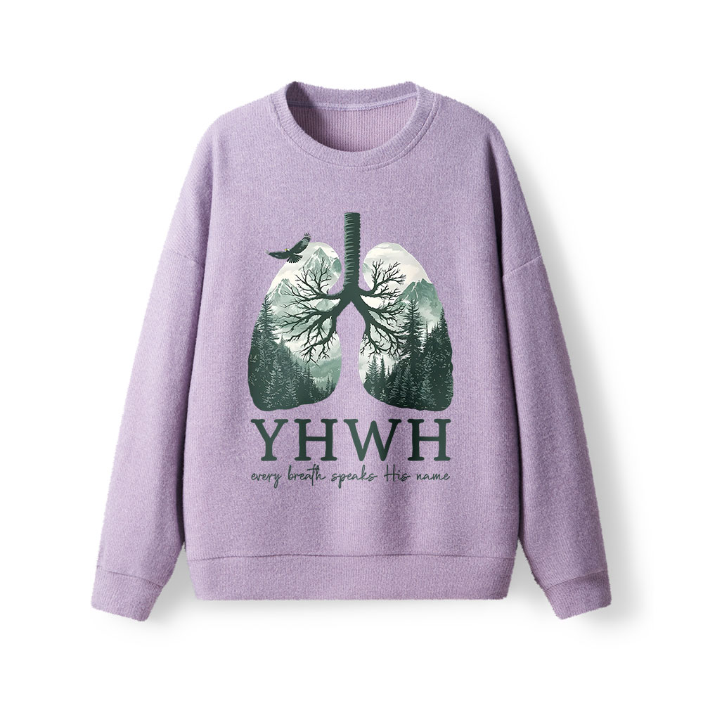 YHWH Nature Lung  Lightweight Sweater