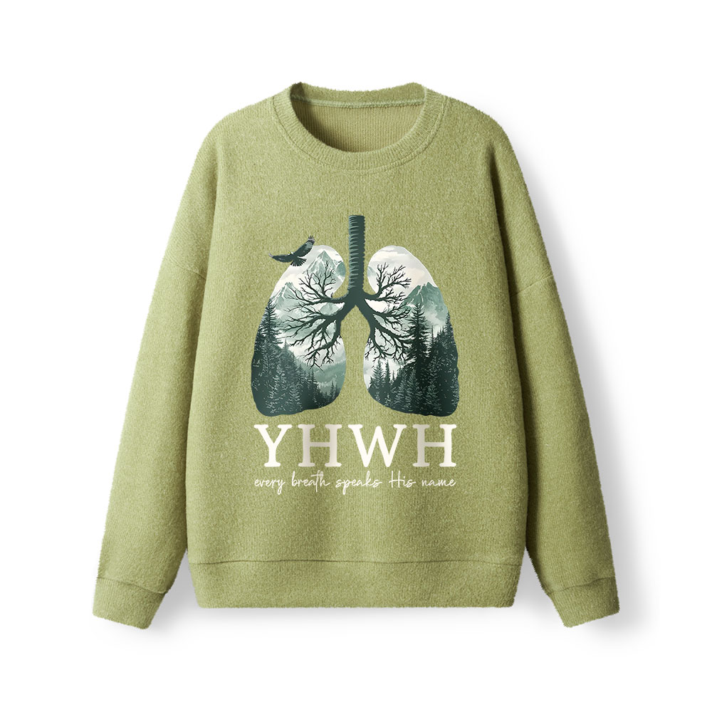 YHWH Nature Lung  Lightweight Sweater