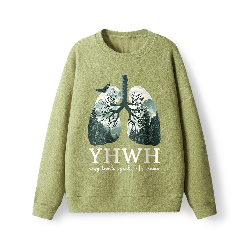 YHWH Nature Lung  Lightweight Sweater